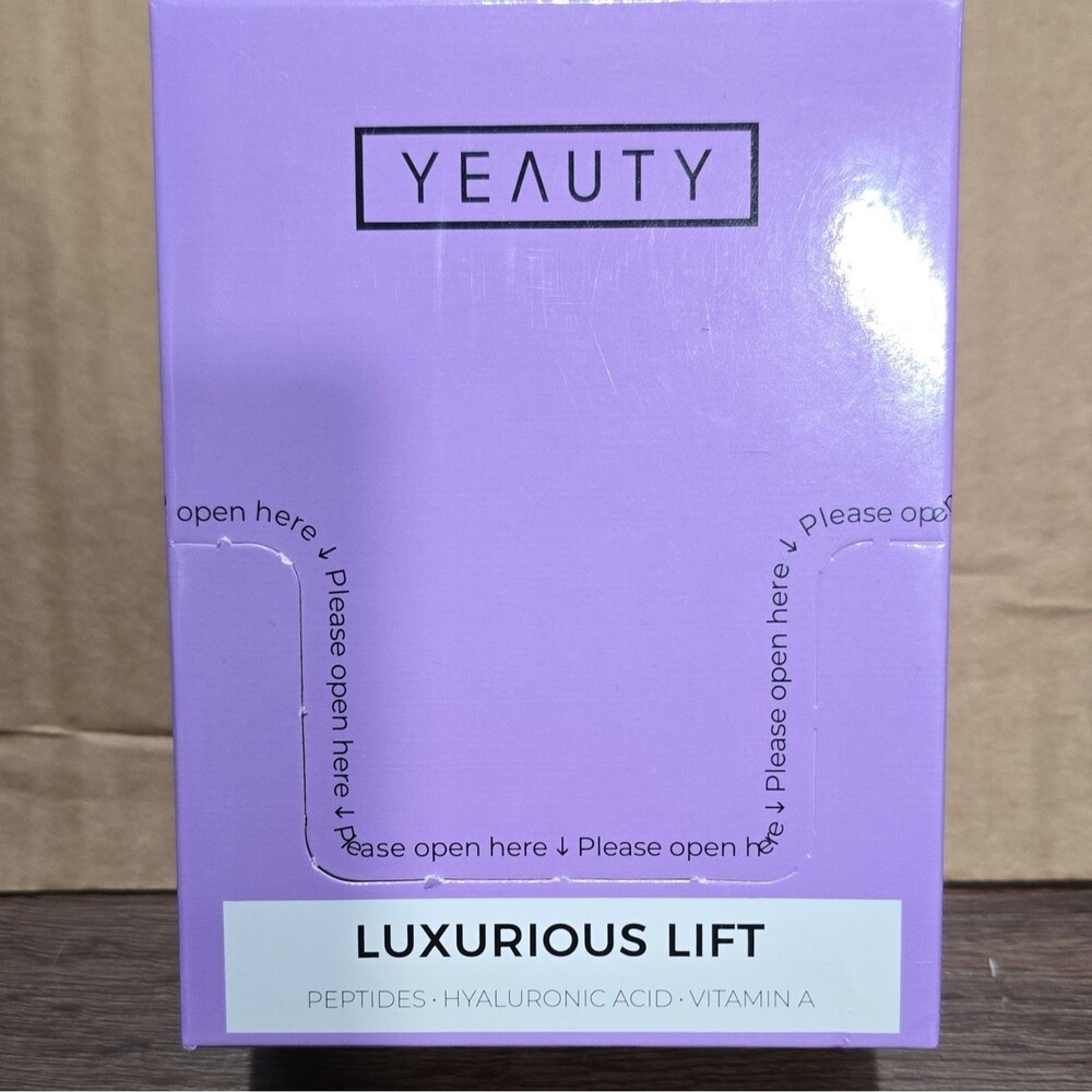 YEAUTY Luxurious Lift Under Eye Gel Patches 25 Pair Peptides Hyaluronic Acid